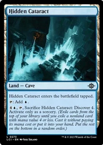 X 1 Hidden Cataract NM-M Lost Caverns of Ixalan 273 MTG Magic The Gathering - Picture 1 of 2