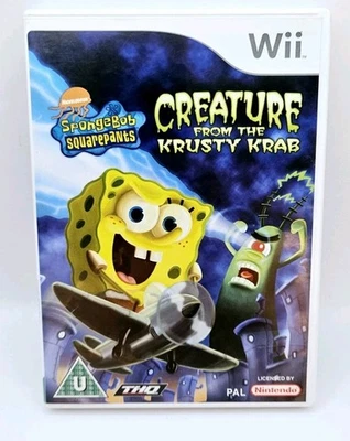 SpongeBob Squarepants: Creature from the Krusty Krab - Nintendo Wii - THQ - Image 1 of 4