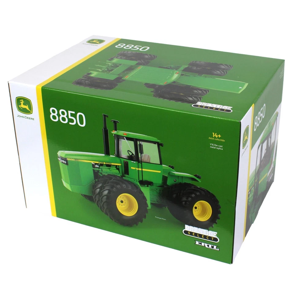 ERTL 1/16 John Deere 8850 4WD with Front & Rear Duals Prestige Select #3 45855 - Image 1 of 4