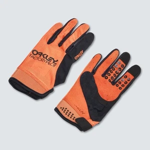 GUANTE MTB ALL MOUNTAIN Oakley - naranja quemado/blackout Mujer-talla pequeña-NUEVO - Imagen 1 de 4