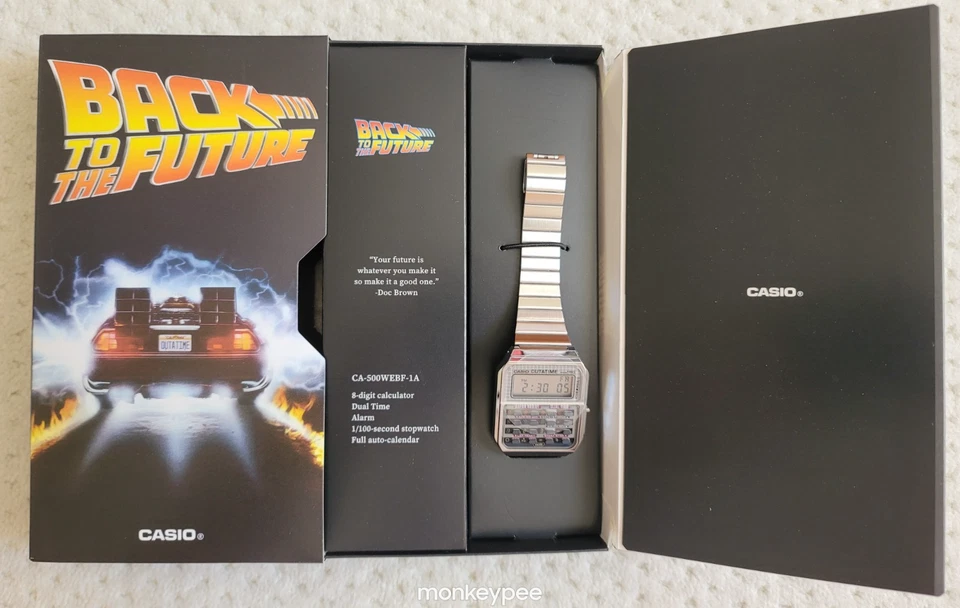 2025 Casio x Back To The Future Vintage | CA-500WEBF-1A