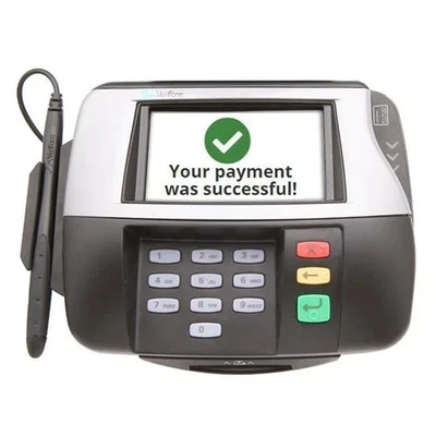 *BRAND NEW IN THE BOX* VERIFONE MX860 CREDIT CARD PAYMENT TERMINAL READER+STYLUS - Image 1 of 3