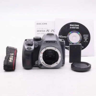 Pentax K-70 Silky Silver Set Working - Image 1 of 4