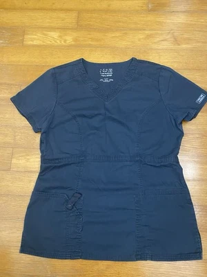 Рабочая одежда чероки скраб-топ средний женский серый слегка выцветший основной эластичный - Изображение 1 из 4