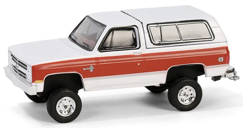 GREENLIGHT - 1984 CHEVROLET K5 Blazer Silverado bianco e rosso della serie AL... - Immagine 1 di 1