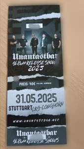 Unantastbar Ticket für Stuttgart am 31.05.2025 - Ausverkauft - Bild 1 von 1