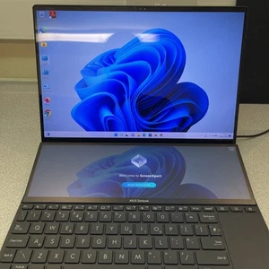 ASUS Zenbook Duo 14 Laptop Intel I7, 16GB RAM, Bargain 512nvme Touch Screen Used - Photo 1/12