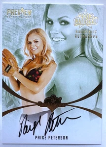 2013 BENCHWARMER NATIONAL PREVIEW PAIGE PETERSON AUTOGRAPH CARD - Picture 1 of 2