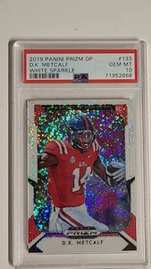 2019 Panini DP White Sparkle Prizm SSP #133 DK Metcalf RC Rookie PSA 10 🔥🔥RARE - Bild 1 von 2