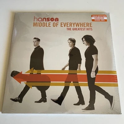HANSON - MIDDLE OF EVERYWHERE (NEW/SEALED) 3LP ORANGE VINYL URBAN OUTFITTERS - Image 1 of 2
