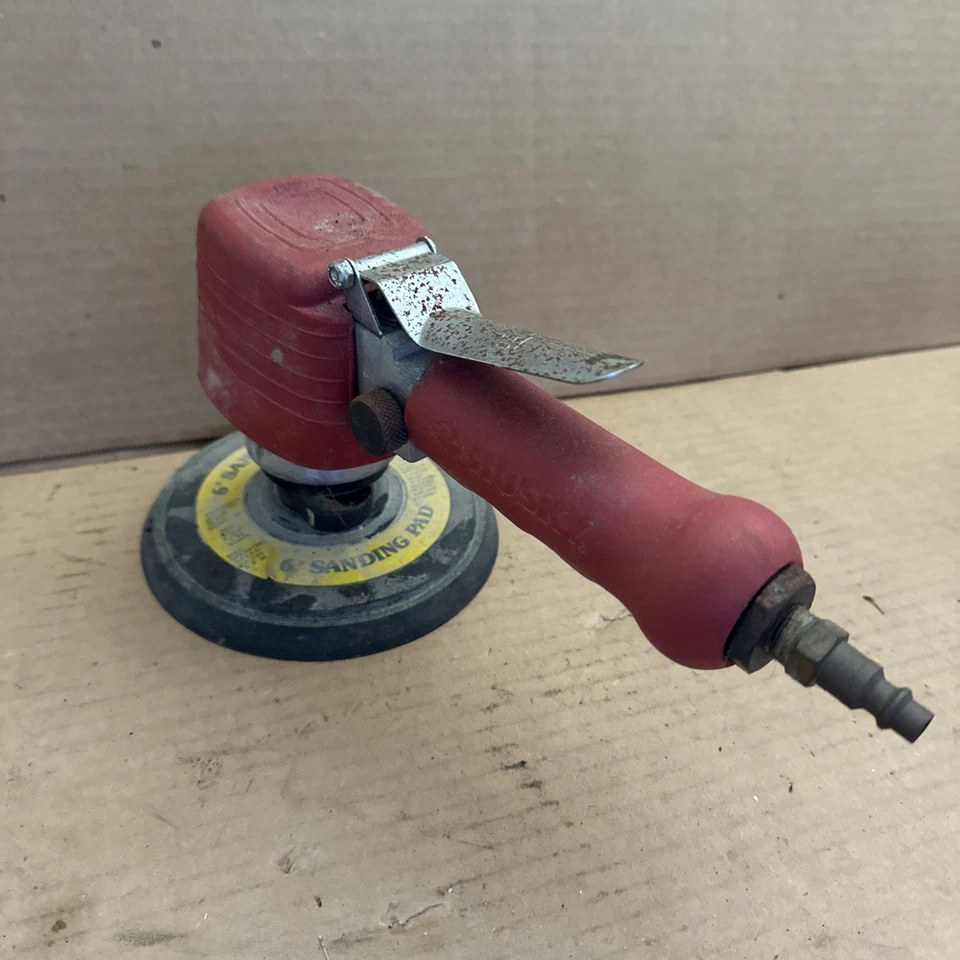 Husky 6" Lijadora Neumática Pulidora Herramienta de Aire H4790 De Colección Foto 1 de 4