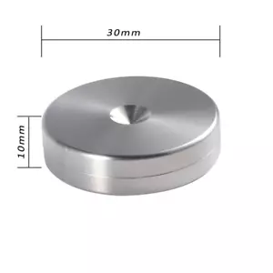 4 pz supporto isolamento altoparlante audio HiFi piedi in acciaio giradischi cuscinetto protezione pavimento - Foto 1 di 11
