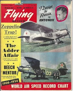 RAF Flying Review - Oleg Antonov Design Beech Mentor Skorzeny - 11/56 - Picture 1 of 1