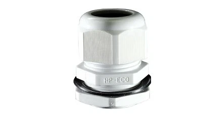 Pasamuros con Contratuerca M32x1, 5 Plástico Gris 25 Pieza JSM32KVS-G - Imagen 1 de 4