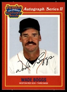 1991 Autograph Series II Wade Boggs Boston Red Sox #2 - Picture 1 of 2