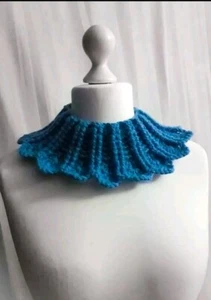 New Handmade crochet neck warmer +dress accessory fashionable goth one size gift - Picture 1 of 1