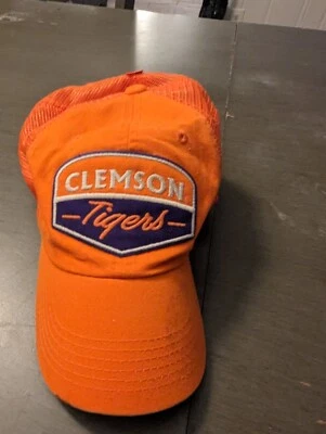 Clemson Tigers Hat Top Of The World Baseball Cap Orange Mesh  - Image 1 of 3