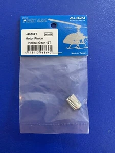Align Helical Pinion 12T (3.17mm) H45159T RC Helicopter Spares - Picture 1 of 2