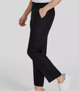 Nautica Men's Black Modern-Fit Linen Dress Pants Size 34W 30L - Picture 1 of 1