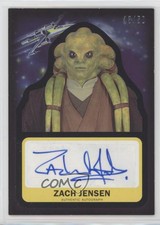 2015 Star Wars: Journey to The Force Awakens 43/50 Zachariah Jensen Auto 1p8