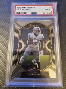 2020 Panini Select D'andre Swift RC PSA 8 - Bild 1 von 2