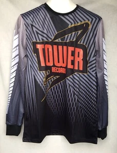 Hudson Outerwear Tower Records Trikot 45 Langarm Herren Medium - Bild 1 von 12