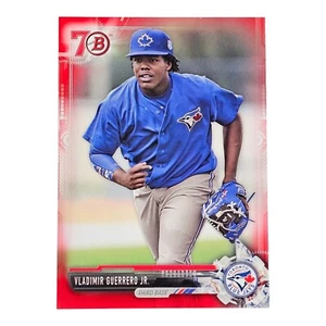Bowman (SSP) 2017 (ROJO) (RC) 70 ANIVERSARIO | VLADIMIR GUERRERO JR (novato) - Imagen 1 de 2