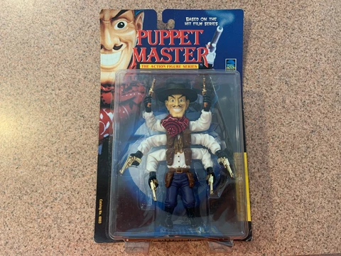 Vintage SEALED Rare Puppet Master Six Shooter Full Moon Toys, 1997 FAST SHIPPING Cover