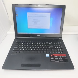 MSI GL62 6QD i5-6300HQ 8GB RAM 1TB HDD GTX 950M DVD-RW 15" W10 Faulty Laptop - Picture 1 of 11
