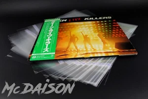 McDAISON - 100 buste dischi LP 33 giri DELUXE originale GIAPPONESE richiudibile - Foto 1 di 7