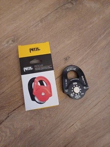 Polea de Rescate Petzl-Arborista Negro Escalada Rescate EPI Película TV Aparejo P50AN - Imagen 1 de 7