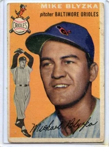 1954 Topps Mike Blyzka Baltimore Orioles #152 βοΈπ₯π― G/G+ - Picture 1 of 2
