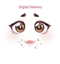 Roblox Toy Code Series 3 Star Sorority Kandi's Sprinkle Face Virtual Item Rare