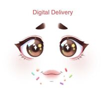 Roblox Toy Code Series 3 Star Sorority Kandi's Sprinkle Face Sent by Message