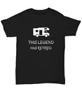 Camping lover shirt - This legend has retired - RV Campers retirement plan tee