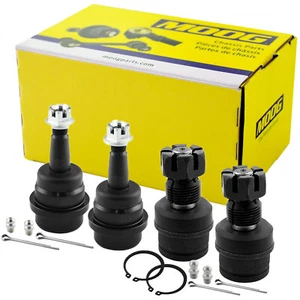 4PCS MOOG Front Upper Lower Ball Joints K3134 K3185 For Jeep Wrangler 2007-2017 - Picture 1 of 9