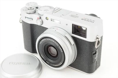 Fujifilm X100V Silver 26.1MP Shutter count 6000 Mint From Japan #24403E - Image 1 of 4