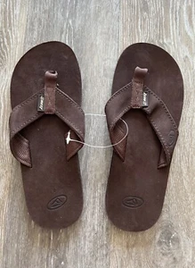 NEW REEF SURF SNOW MX GOLF WAKEBOARD SKATE SUP SPORTS LEATHER SANDALS 8 - Picture 1 of 2