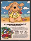 Alpo 50th Family Reunion Sweepstakes 1980s Print Advertisement Ad 1986