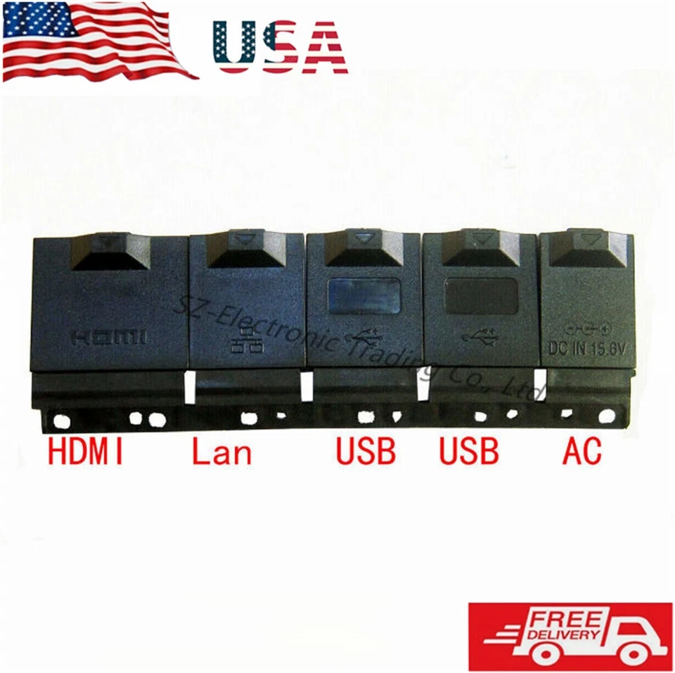 Nuevo Panasonic Toughbook CF-31 CF31 HDMI Lan AC USB Ethernet Cubierta Puerto Cubierta USK Foto 1 de 1