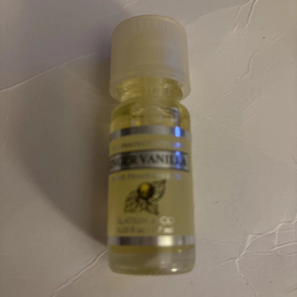 Aceite de fragancia para el hogar Bath & Body Works GINGER VAINILLA 0,33 OZ MUY RARO Foto 1 de 1