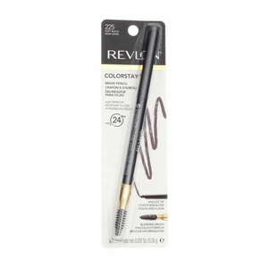 2 Pack Revlon ColorStay Waterproof Brow Pencil, Soft Black 225, 0.012 oz - Picture 1 of 2