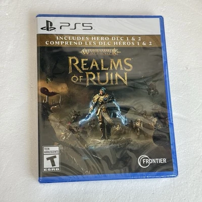 Warhammer Age of Sigmar Realms of Ruin PS5 US Ver Brand New Sealed Fast Ship - Image 1 of 2