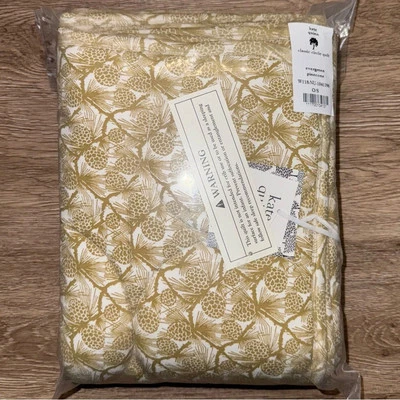 Nuevo Kate Quinn Clásico Círculo Edredón Rectángulo Evergreen Piña Bebé Niño Pequeño Foto 1 de 4