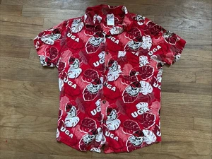 Georgia Bulldogs UGA Hemd Herren Large Champions Button Up Allover Print - Bild 1 von 8