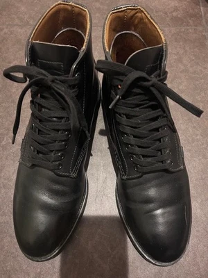 Red Wing Boots 9197 Postman US:7,5D Leder schwarz 051416d - Bild 1 von 4