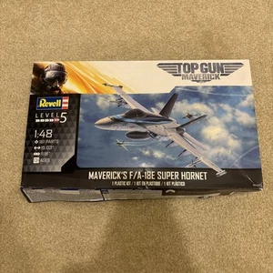 Revell Top Gun Maverick F/A-18E Super Hornet Fighter Jet Plastic Model Kit 1:48 - Picture 1 of 21