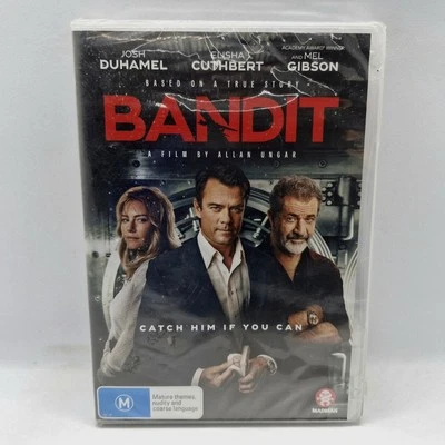 Bandit DVD Region 4 NEW SEALED 2022 Crime Thriller Mel Gibson Josh Duhamel - Image 1 of 4