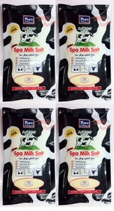 4 x Yoko Spa Milk Salt AHA Body Scrub Smooth Skin Vitamin E 50g Exfoliate Cleans - Picture 1 of 9