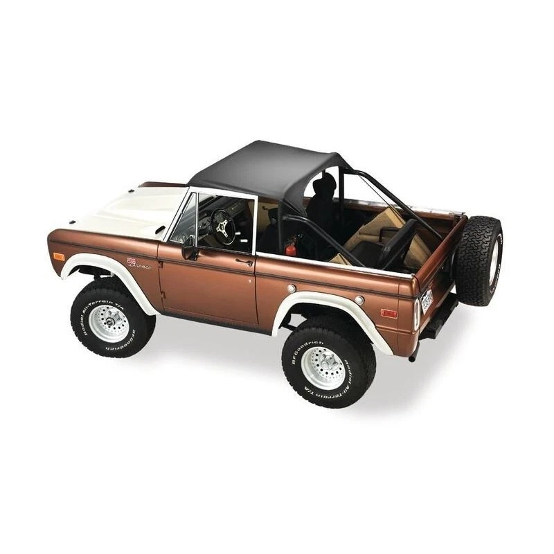 Bestop 52542-01 Top Suave Tradicional Bikini Tela Polímero Negro Ford Bronco Cada Foto 1 de 1